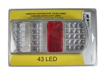Caravan achterlicht 43 LED links